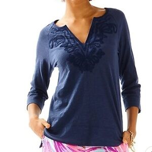 Lilly Pulitzer Kira Blouse in Just like New Condition